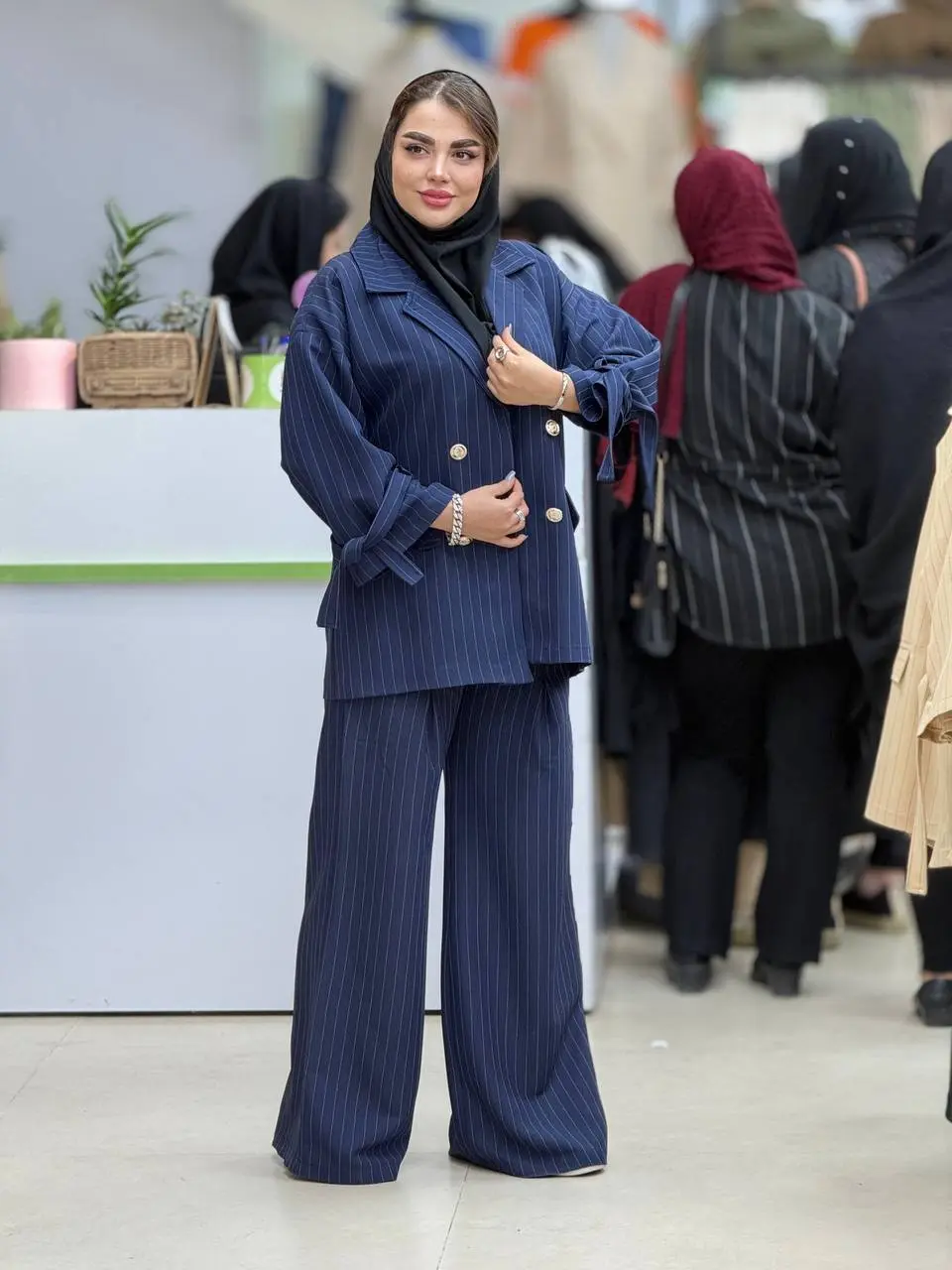 کت شلوار آستین عروسکی دیپلمات